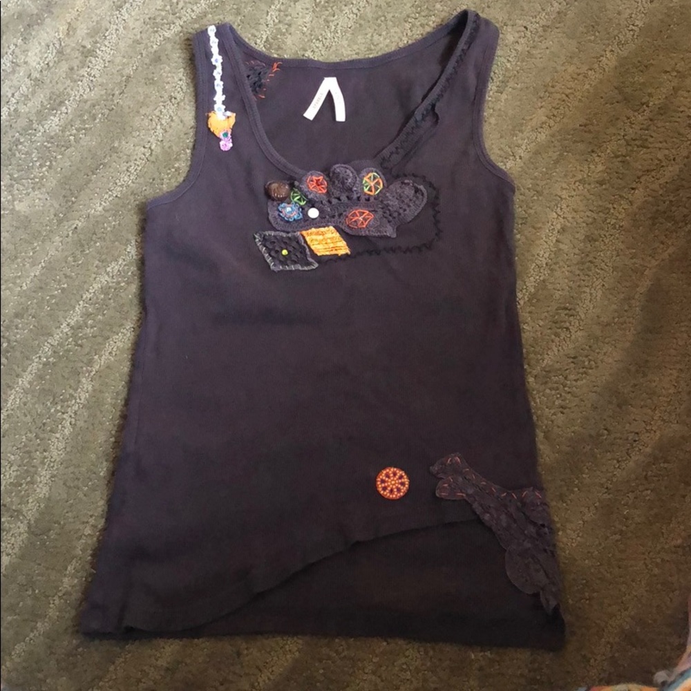Sparkle and Fade Tank Top